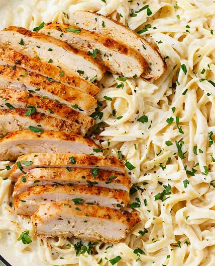 Chicken Fettuccine Alfredo