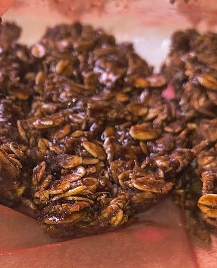 CLEAN CHOCOLATE PROTEIN GRANOLA BARS