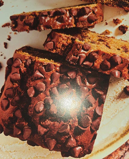 Peanut butter banana bread