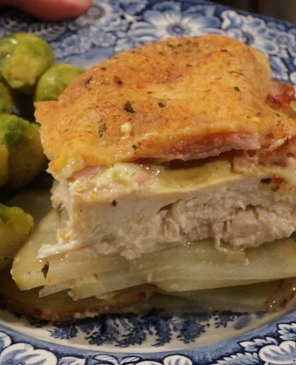 Chicken Cordon Bleu Casserole