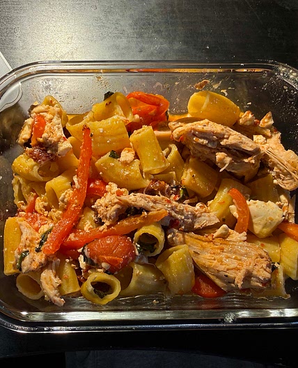 Harissa Baked Feta