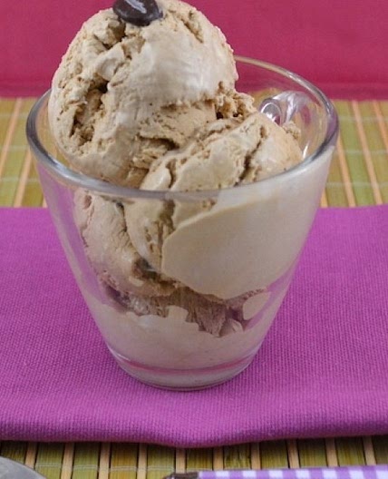 Gelato al caffè senza gelatiera