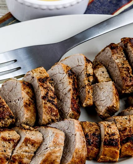 Pork Tenderloin with Mustard Sauce