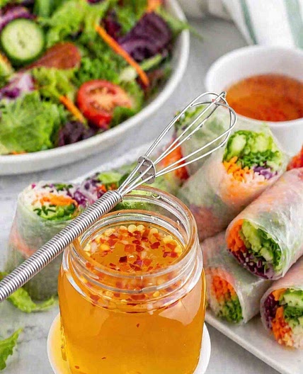 Oil-Free Vinegar Salad Dressing