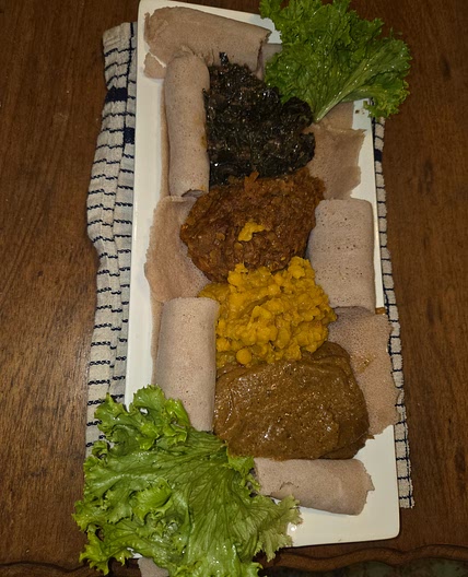 Ethiopian Vegan Platter