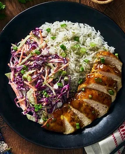 Caribbean Mango-Glazed Chicken