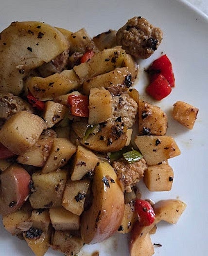 Sausages, Apples and Potatoes