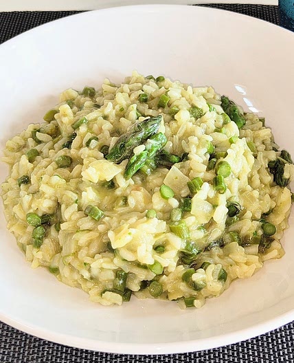 Risotto agli asparagi (vegan)
