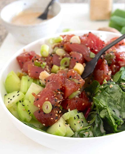 Homemade Poke Bowl