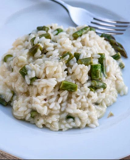 Spargelrisotto