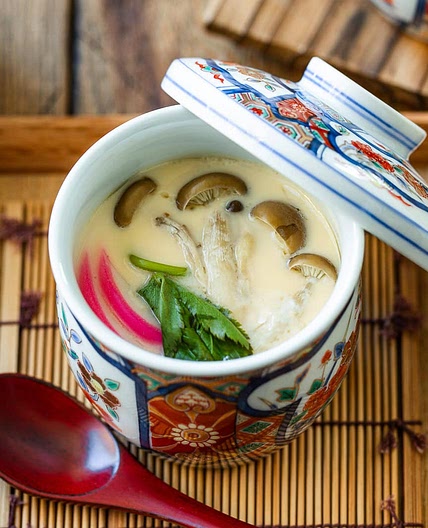 Chawanmushi (Japanese Savory Steamed Egg Custard)