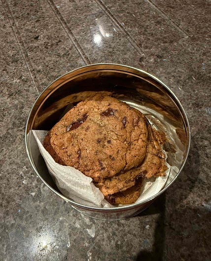 Salted Caramel Espresso Cookies