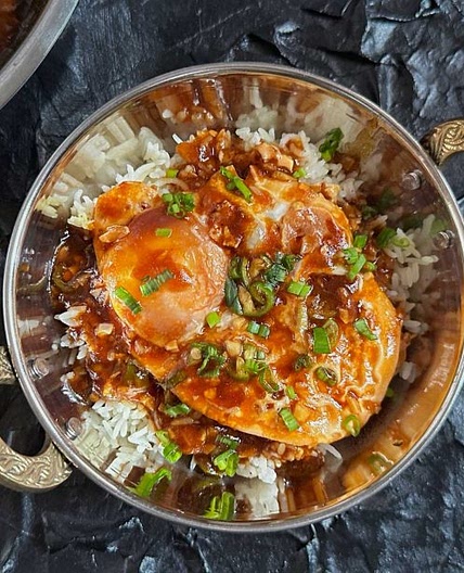 Sweet and Sour Fried Eggs Recipe in 10 Minutes
