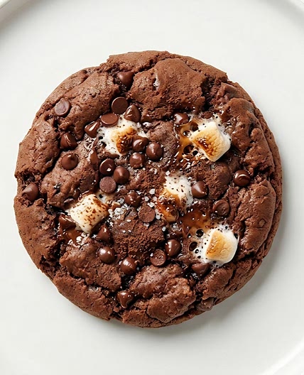 D'licious Hot Chocolate Cookies