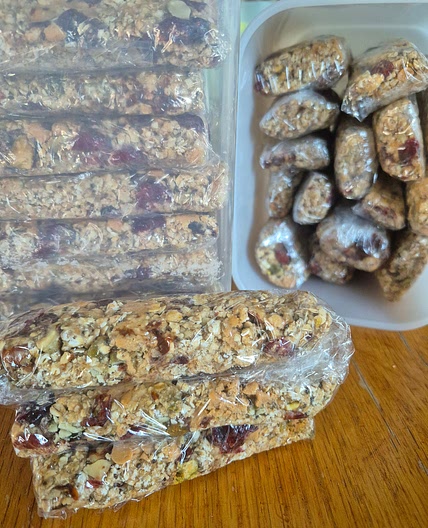 Large Batch Granola Bars