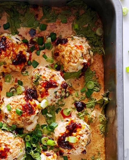 Whole30 Deconstructed Viral Dumpling Bake
