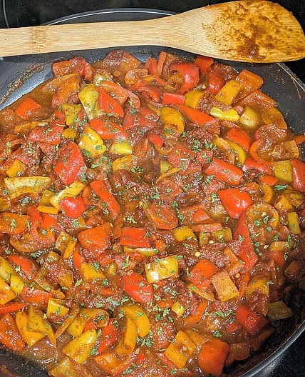 Sauteed Fajita Peppers
