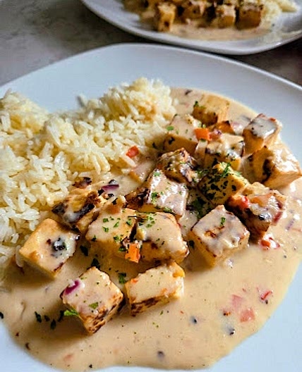 Coconut Cream Tofu