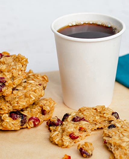 Cranberry Oatmeal Breakfast Cookies