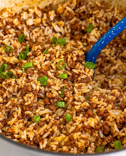 Easy Sausage Rice Recipe (Cajun Dirty Rice)