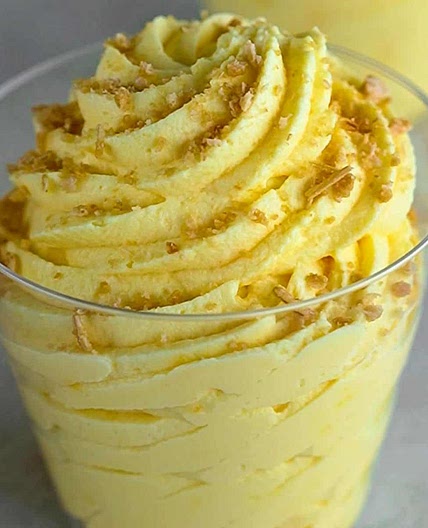 Protein Lemon Fluffy Yogurt