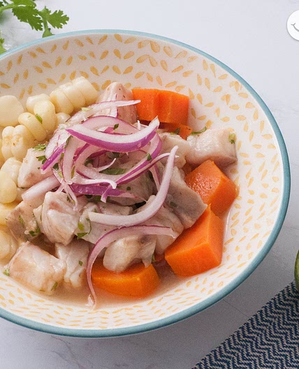 Ceviche de corvina