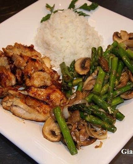 Orange Ginger Chicken - A perfect dinner