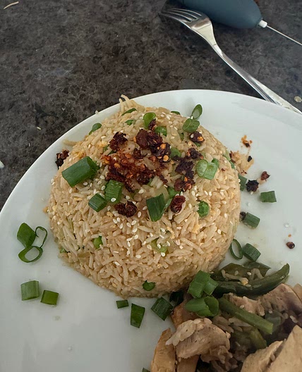 Egg fried rice