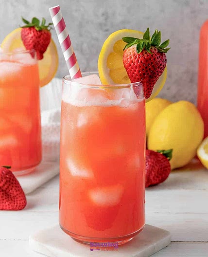 Fresh Strawberry Lemonade