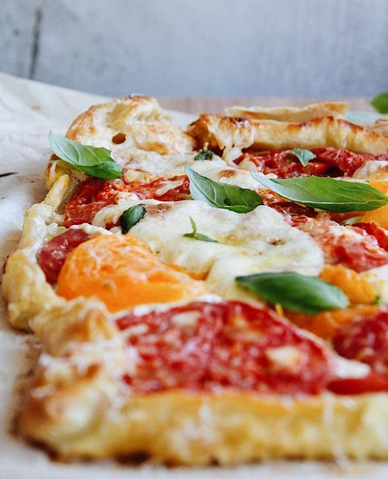 Puff Pastry Tomato Tart