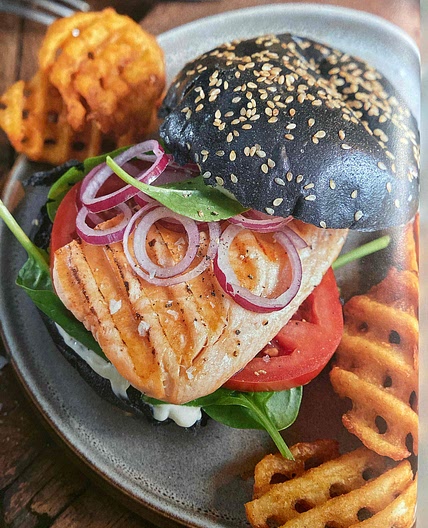 Lachsburger