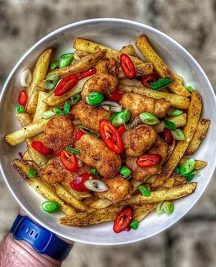 Salt & Pepper Chicken loaded Chips