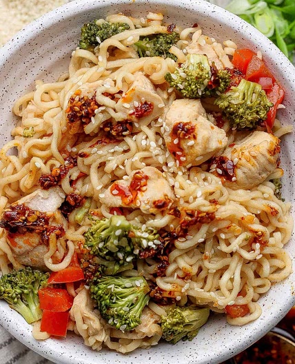 Easy Baked Ramen Noodles Recipe