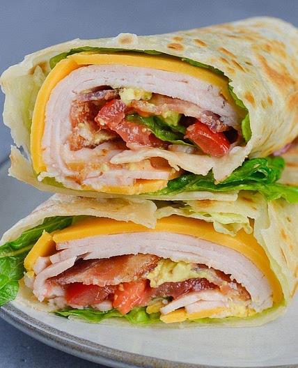 California Turkey Club Wrap