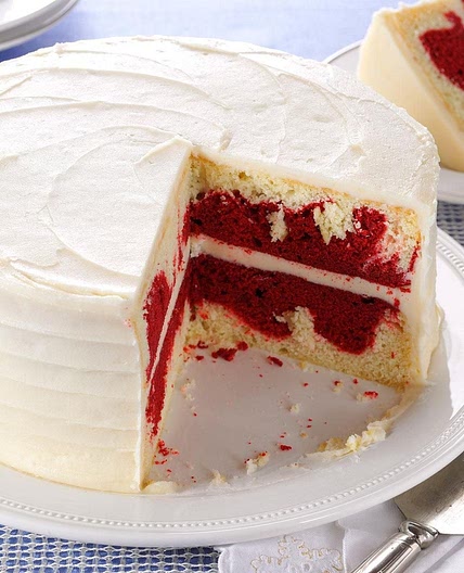 Red Velvet Marble Cake