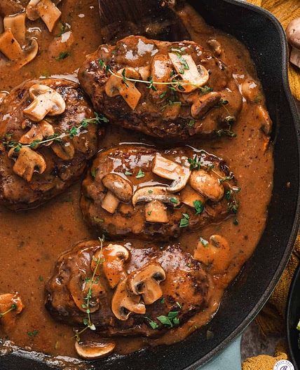 Easy Homemade Salisbury Steak