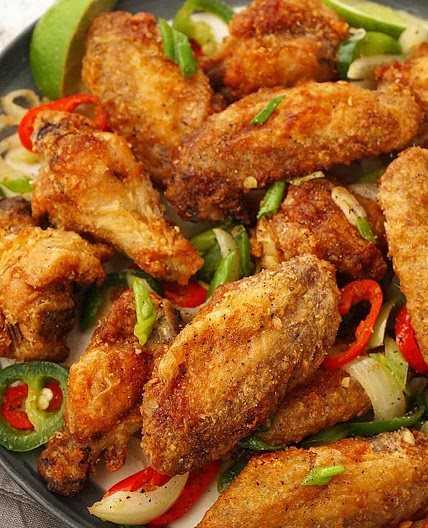 Salt and Pepper Chicken Wings
