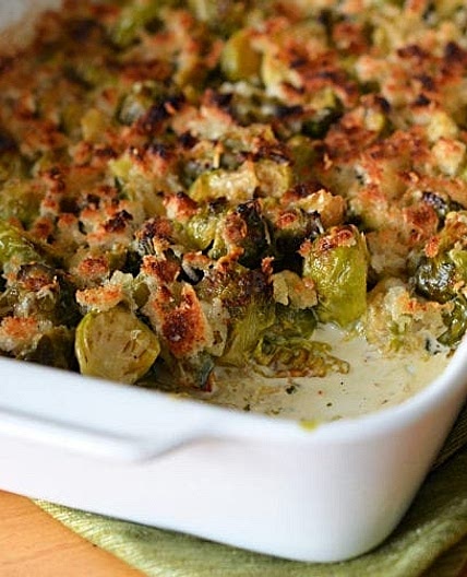 Brussels Sprouts Gratin