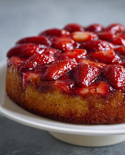 Strawberry Upside-Down Cake