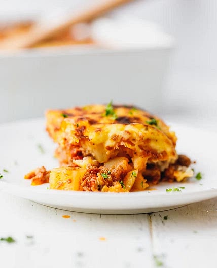 Low Effort Moussaka Ragu
