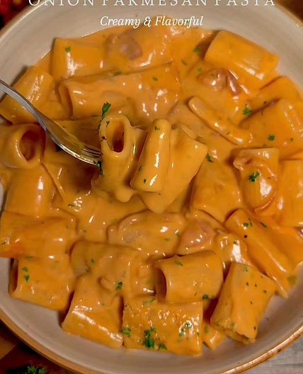 Onion Parmesan Pasta