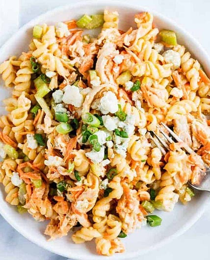 Buffalo Chicken Pasta Salad