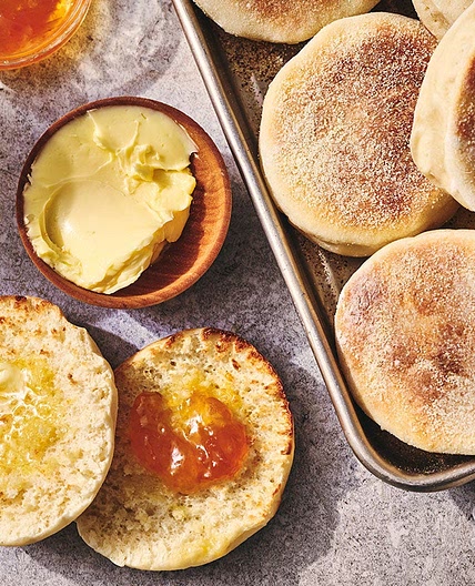 Sourdough English Muffins
