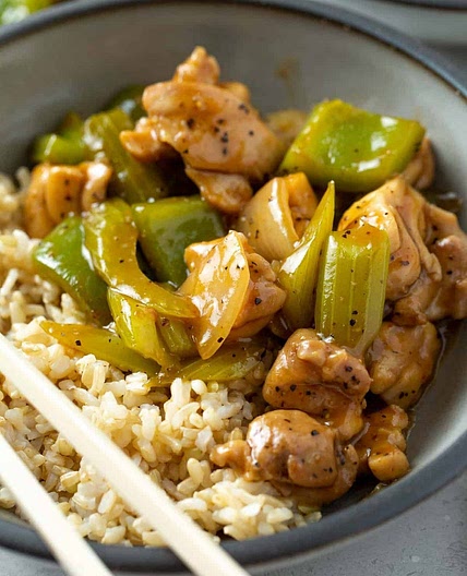 Black Pepper Chicken