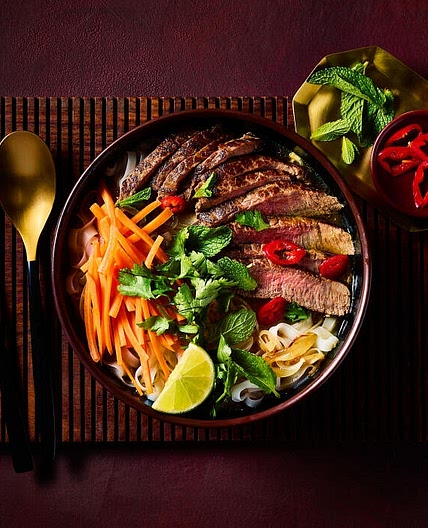 Fiery Vietnamese-Style Rump Steak Pho