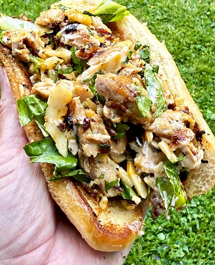 Blackstone Chopped Chicken Bacon Subs