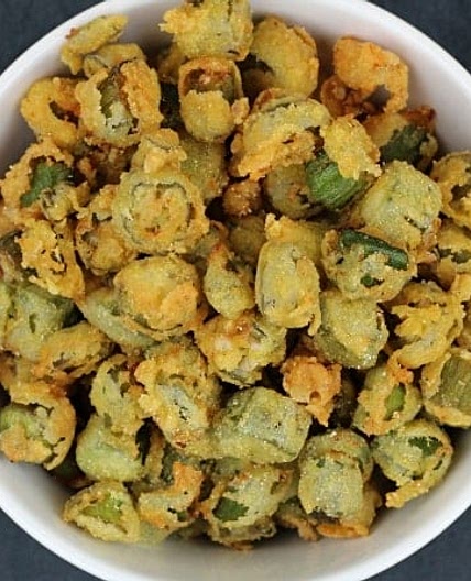 Fried Okra recipe