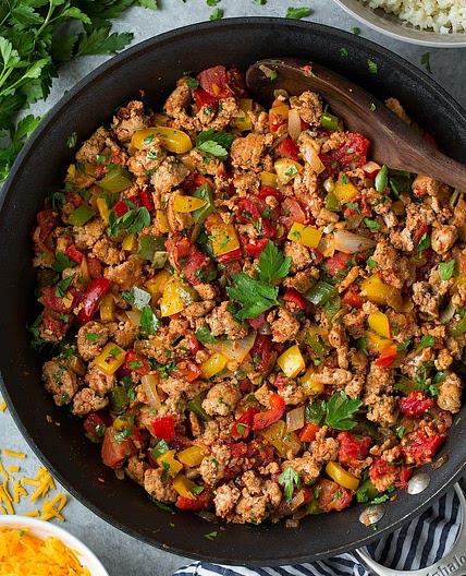 Ground Turkey Skillet