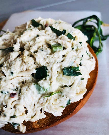 Slow Cooker Tarragon Chicken Salad