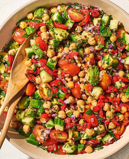 Mediterranean Chickpea Salad
